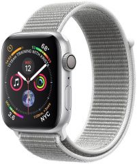 Apple Watch Series 4 GPS, 44 mm-es, ezüstszínű óra